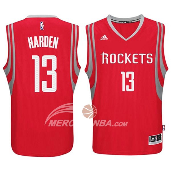 Maglia NBA Harden Houston Rockets Rojo